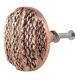 Round Jute Shape Antique Copper Aluminium Dresser Knob